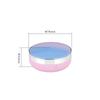 15g Customized Black White Goiden Luxury Round Air Bb Cushion case Foundation Bb Cushion Packaging Shell Cushion