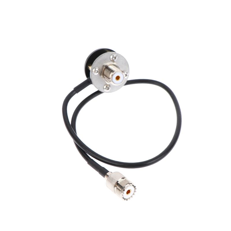 Компоненты для анализа измерений, Кронштейн для крепления антенны с резьбой 1/4 дюйма, Портативный с основанием M-Pipe, для УВ/Коротковолнового диапазона