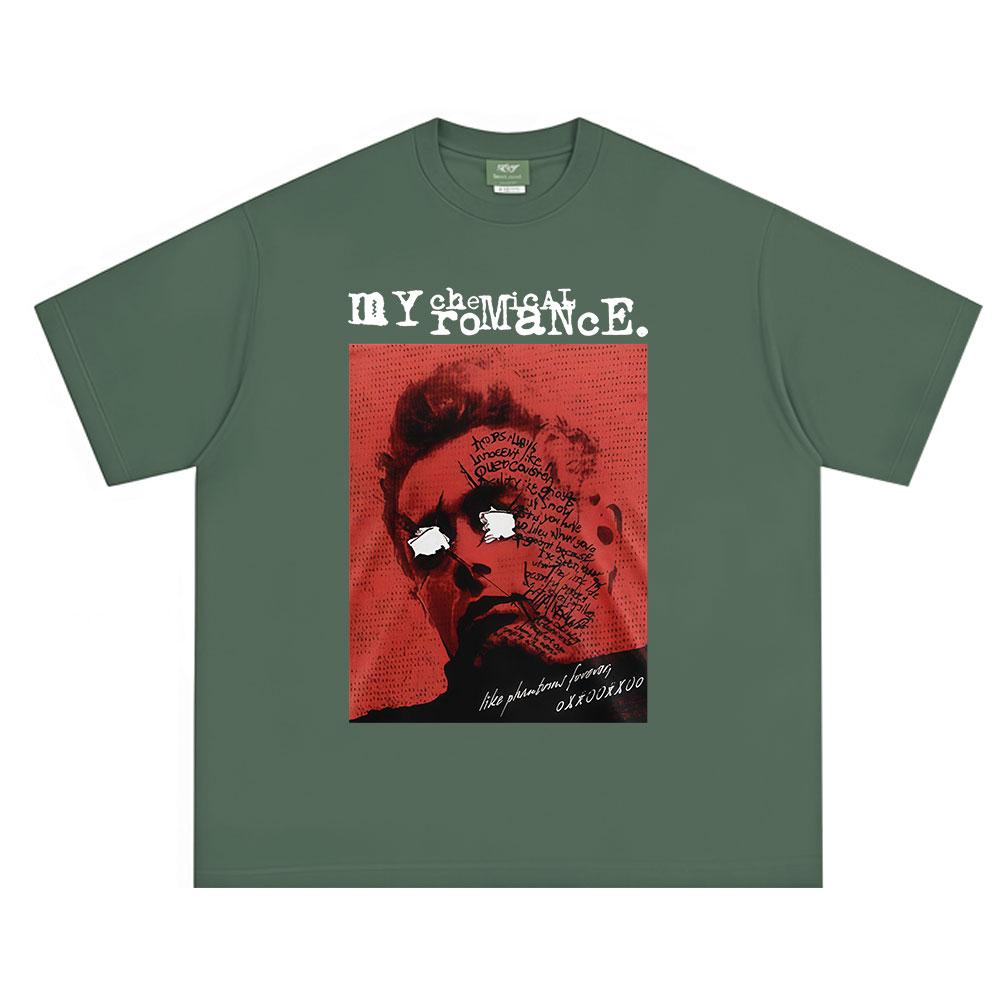 Rock Band My Chemical RoUnisexce 2026 Tour Merch Tshirt Unisex Women Clothing Cotton Casual Oversized Short Sleeve T Shirt Streetwear