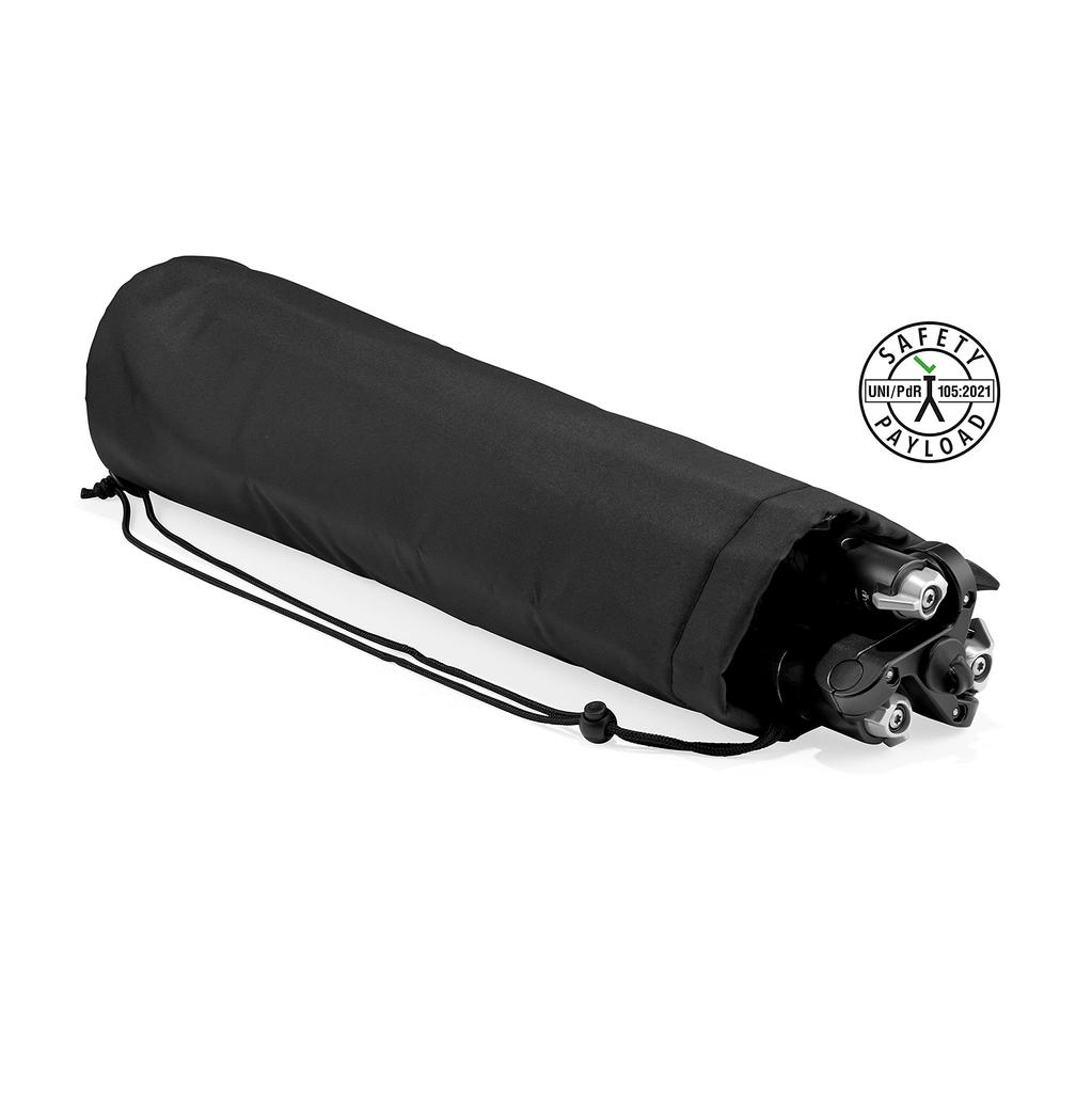 Manfrotto Element MII Aluminum 4 Twist Maximum 8kg Load Compatible with SLR Carry Bag Included Tripod, Sections, Black, 180° Folding, Lock, Capacity,