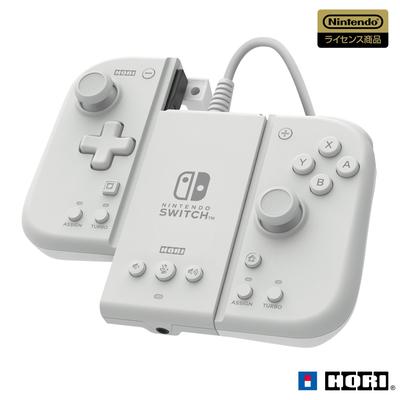 Лицензированный комплект креплений для контроллера Grip для Nintendo PC Milky White с Nintendo [Nintendo Product] Switch™ / [Совместимый Switch]