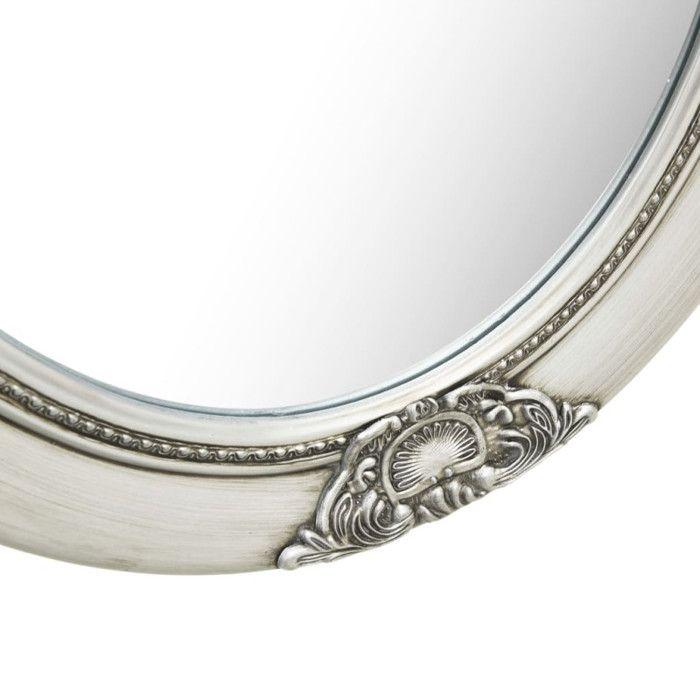 VidaXL Wall Mirror Baroque Style 50x60 Cm Silver 320350