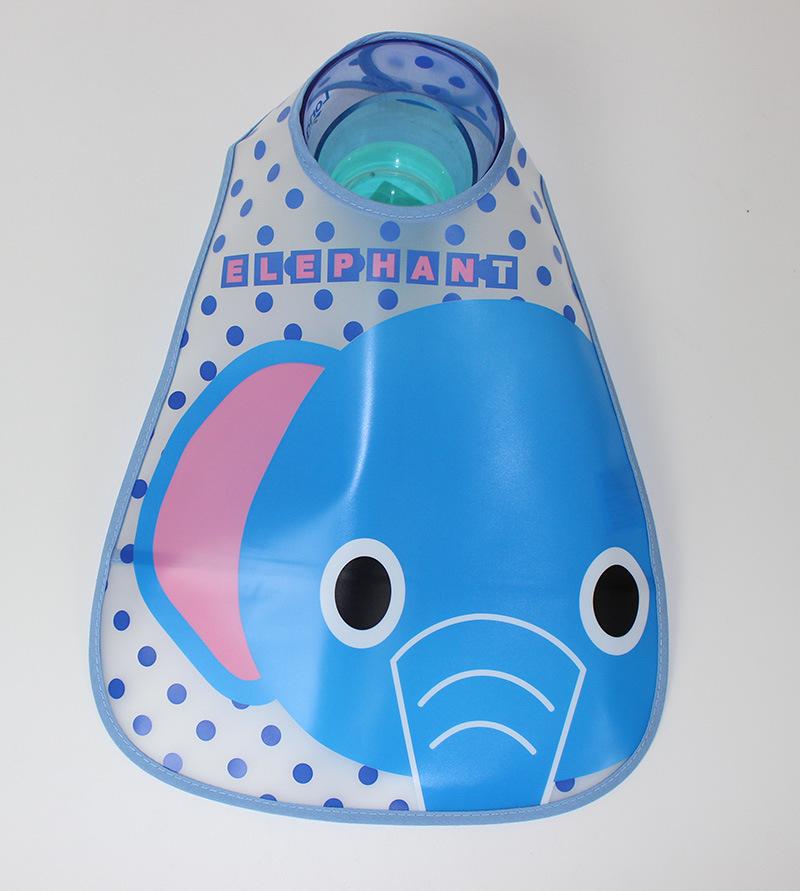 Водонепроницаемый регулируемый нагрудник в мультяшном стиле для детей