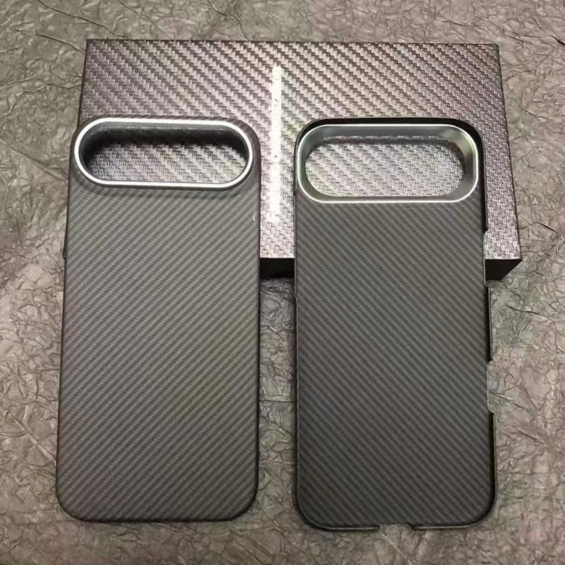Магнитный чехол из арамидного волокна для телефона IPhone 17 Air, деловой стиль, защитная крышка из кевлара