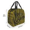 Custom Yayoi Kusama Abstract Art Resuable Lunch Boxes for Women Waterproof Thermal Cooler Insulated Lunch Bag Kids School