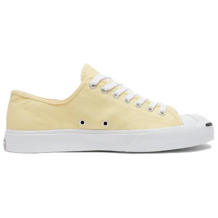Converse Кеды Jack Purcell, нескользящие, износостойкие, низкие, для скейтбординга, унисекс, желтые, A11964C