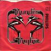 7-дюймовая пластинка THUNDERTHIGHS - Central Park Arrest 6006386 Philips 1974 Великобритания Поп Б/У