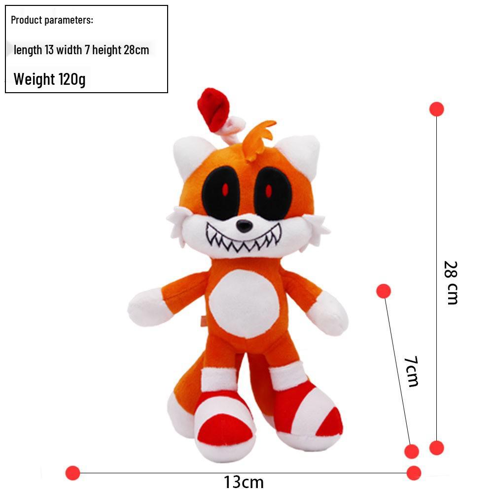 Плюшевая игрушка Супер Соник Тейлз Летающая Мышь 2025