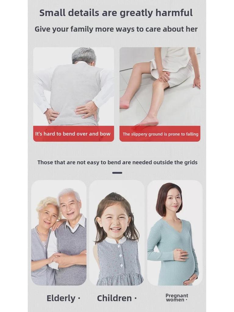 Non-Slip TPE Suction Cup Bath Mat for Shower or Tub