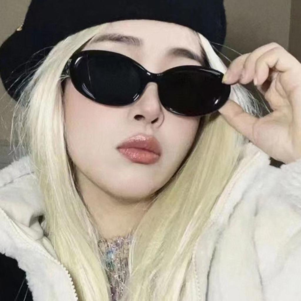 2 шт. Стильные и простые женские ретро-очки High Sense, маленькие овальные очки, солнцезащитные очки для женщин и мужчин, солнцезащитные очки против синего света