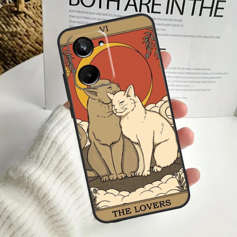 Cats Tarot Witchcraft For Realme 15 10 11 12 13 14 Pro Plus C65 C67 C63 C61 C55 C51 C53 C35 C75 GT6 GT7 Pro Case