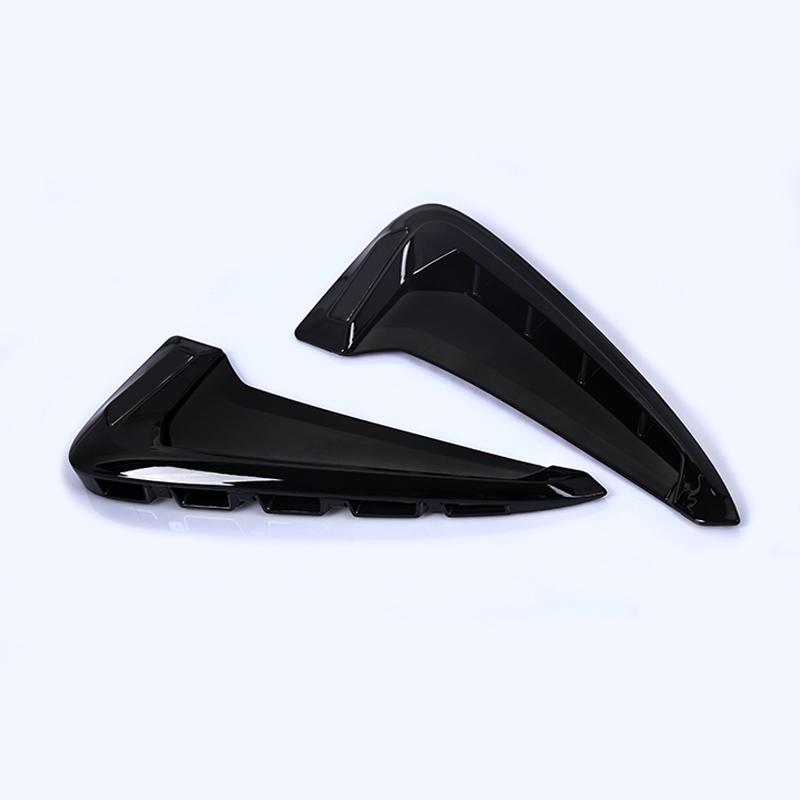 2x For 2014-17 BMW X5 F15 Side Wing Air Flow Fender Intake Vent Cover Trim Black