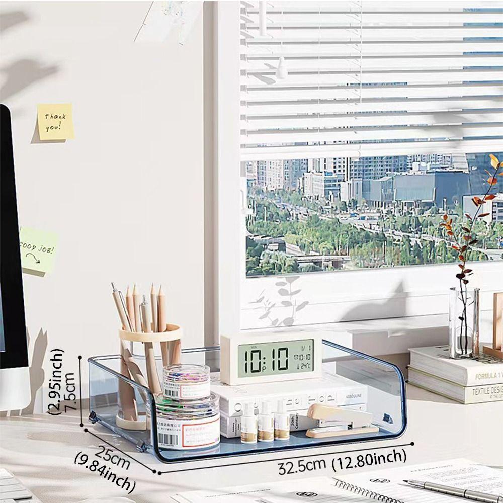 Штабелируемый органайзер для документов формата А4, большая емкость, акриловые органайзеры для журналов, настольные