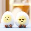 Egg Plush Boiled Doll Cartoon Keychain Bag Decoration Pendant Gift Toy Cute