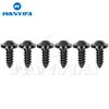 Wanyifa 6pcs Titanium Bolt M4/M5/M6x15 17 20 25mm Self-Tapping Torx Head Screws for Bike Motorcycle Car Boat Ti Fasteners