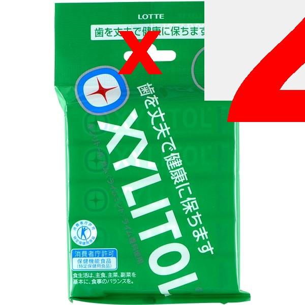 Lotte Ксилитовая камедь со вкусом лайма и мяты, тип зерна 21 г (14 зерен) 5 PackFood for Specified Health Use» признана C Food for Specified Health Use» признана C