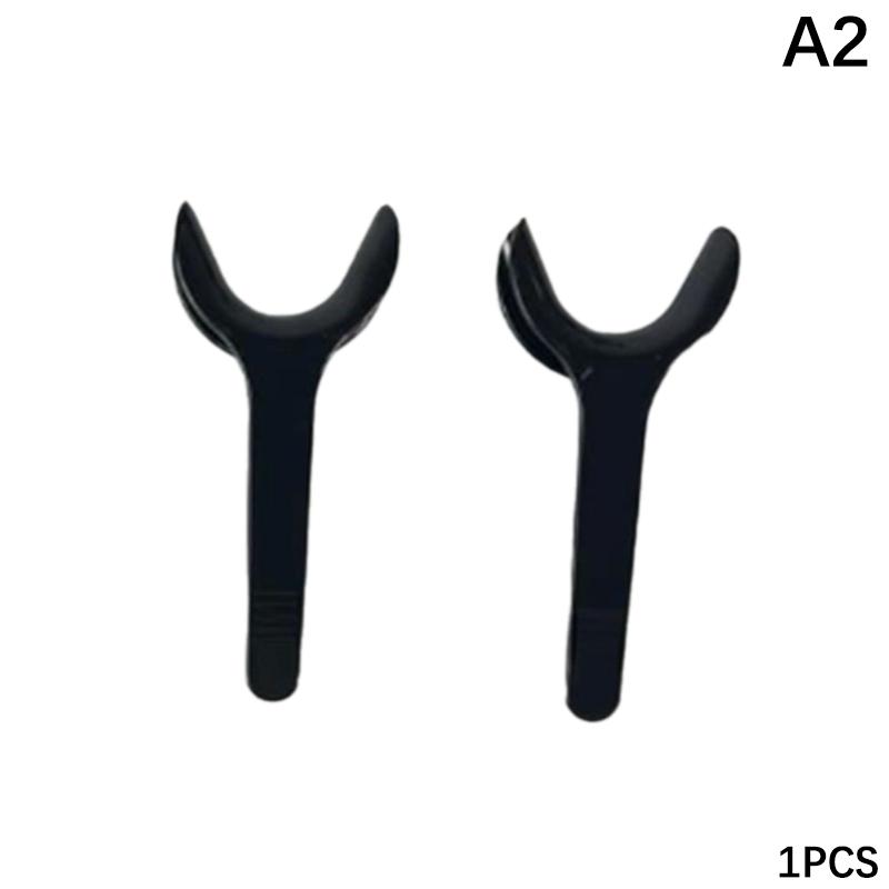 Черный стоматологический пластиковый ретрактор для полости рта, верхний и нижний открыватель рта, ортодонтический расширитель, инструменты для стоматолога