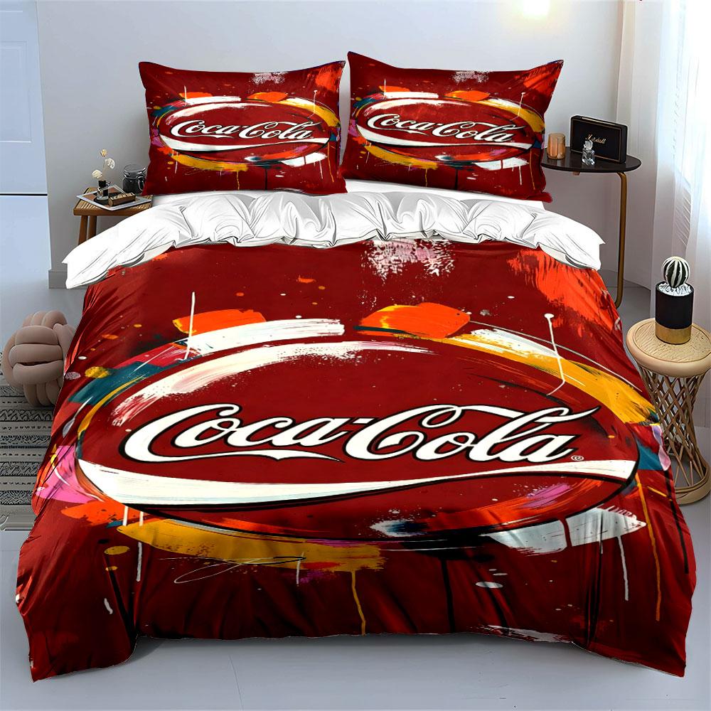 "Vivid soda pop splash" Bedding sets Duvet covers Pillowcases(1* Duvet Cover 2* Pillowcases without duvet insert)