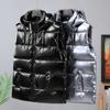 Модный жилет мужской пуховый хлопковый конский жакет тренд осень-зима плечи большой размер утолщенная теплая верхняя одежда рабочая куртка