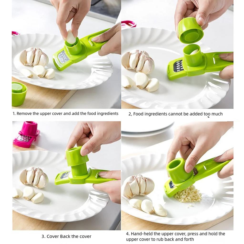 Терка для чеснока и имбиря Мельница для специй Кухонные принадлежности Кухонная утварь Гаджеты Ручные кухонные комбайны Аксессуары для измельчителей