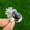 Labradorite Stone 925 Sterling Silver Statement Anniversary Wedding Ring Jewelry