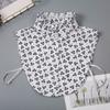 1pc Sexy Lace Fake Collar Shirt Shawl Flower Crochet Neckline Collars Women Detachable Collar Half Shirt Faux Collar Lace Fabric