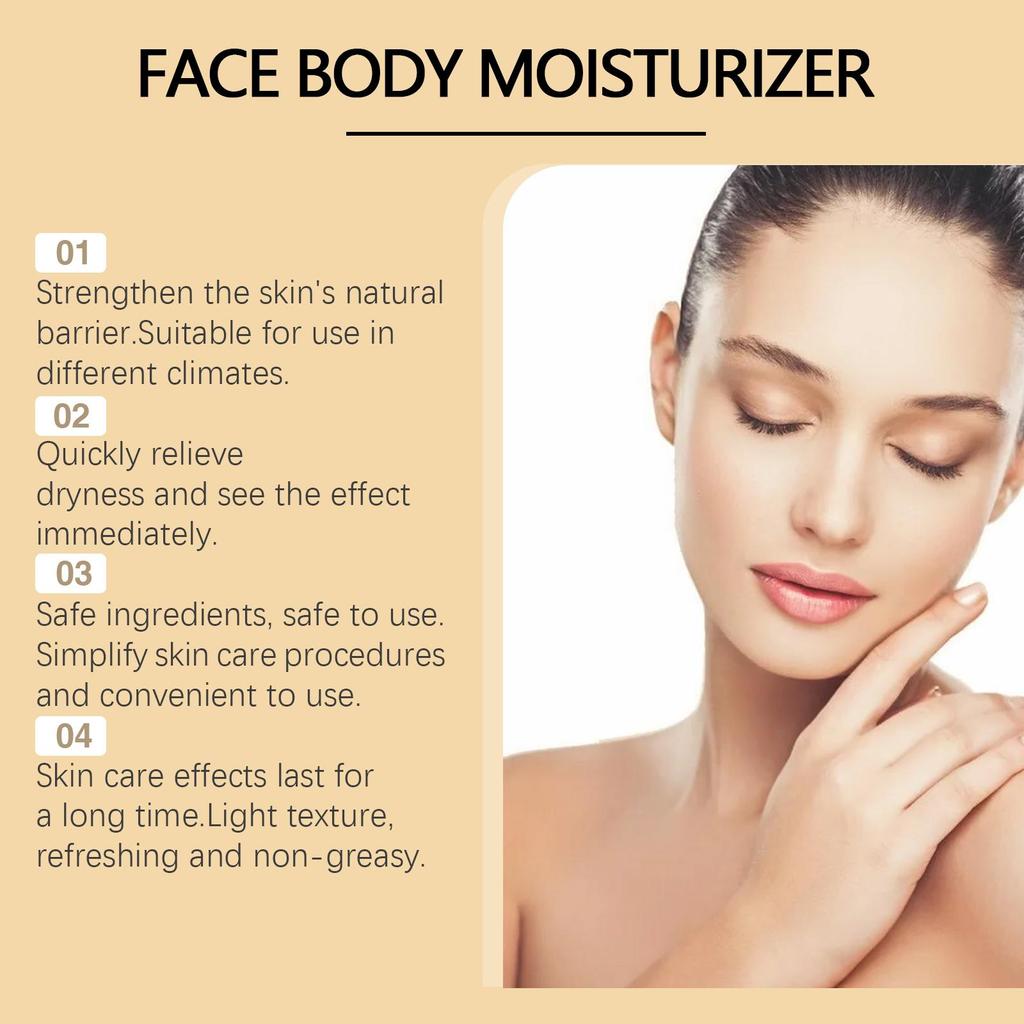 OceAura Lanolin Honey Moisturizing Cream (60g) Provides a Refreshing and Nourishing Moisturizing Effect, Smoothing the Skin for Facial Care.