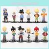 Стильные фигурки Dragon Ball Z Гоку и Транкса в модных нарядах для украшения автомобиля