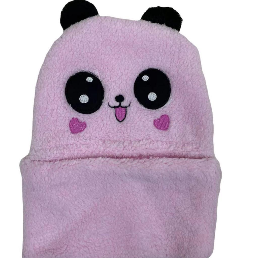 Мультяжный зимний комплект шапка и шарф для мальчиков и девочек - Теплый, ветрозащитный и с защитой ушей