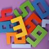 Thinking Training Number 3D Wooden Blocks Puzzle Colorful  Interesting   Parent-child Toy