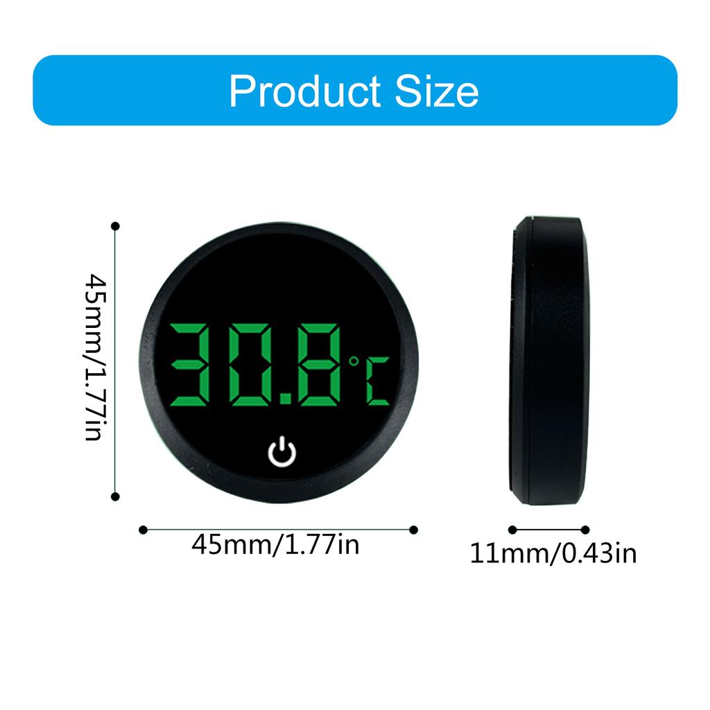 Электрический термометр Fishtanks с точным/градусным дисплеем для аквариумов, датчик контроля температуры для мест обитания рыб