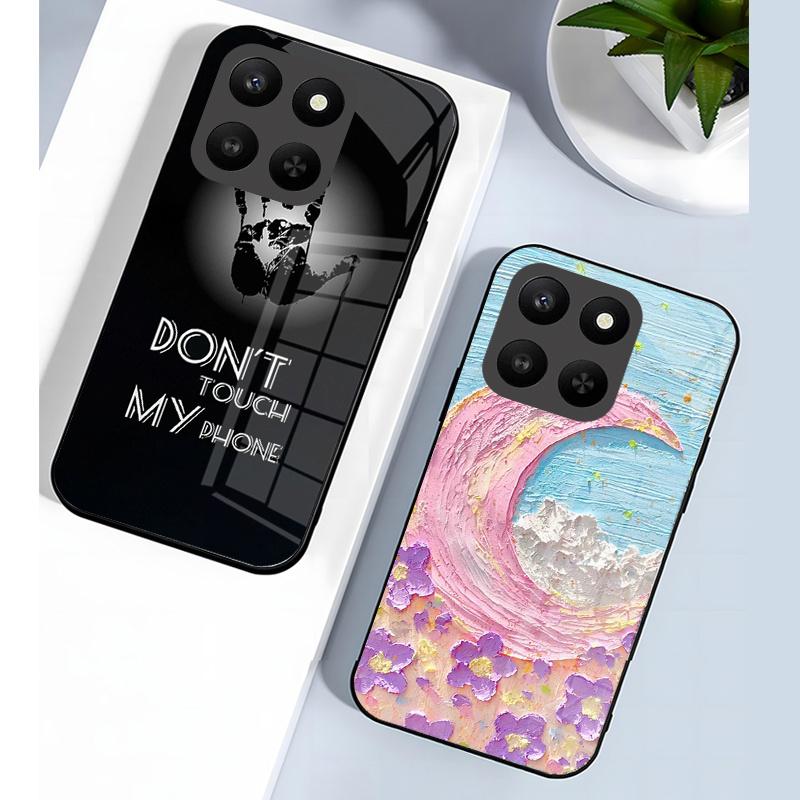 Стеклянный Чехол Для Honor 400 Smart Honor400 Pro 400 Lite Жесткий ПК Закаленное Стекло Чехол для Телефона Обложка Для Honor 400 Pro Защитный Корпус