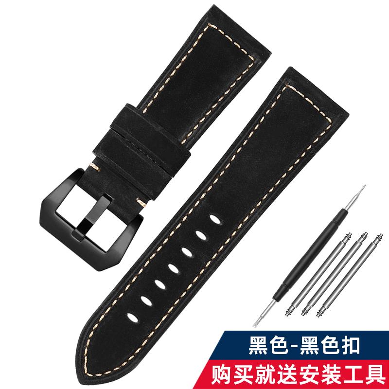 Для Casio Swordfish EFV-540 303 EFB-670 MDV-106 MDV-107 Винтажный кожаный ремешок для часов 22 мм MTP1303/1374/1375/VD01 Мужской кожаный ремешок 22 мм