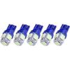 cciyu 5 Pack T10 168 194 wedge 5-5050-SMD Ice Blue LED Bulbs Replacement fit for Cab Marker Light lamps combo 1999-2012 For Ford F250 Super Duty F350