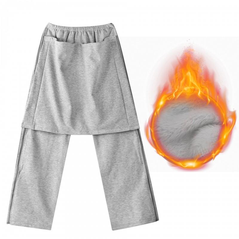 Adult Open-Back Pants Postpartum Recovery Fracture Care Incontinence - Cotton Plus Size All Seasons