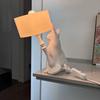 Шаловливый Кот Настольная Лампа 3D Печатный Кот Опрокидывающийся Ночник Креативный Прикроватный Свет для Гостиной Спальни Домашний Декор
