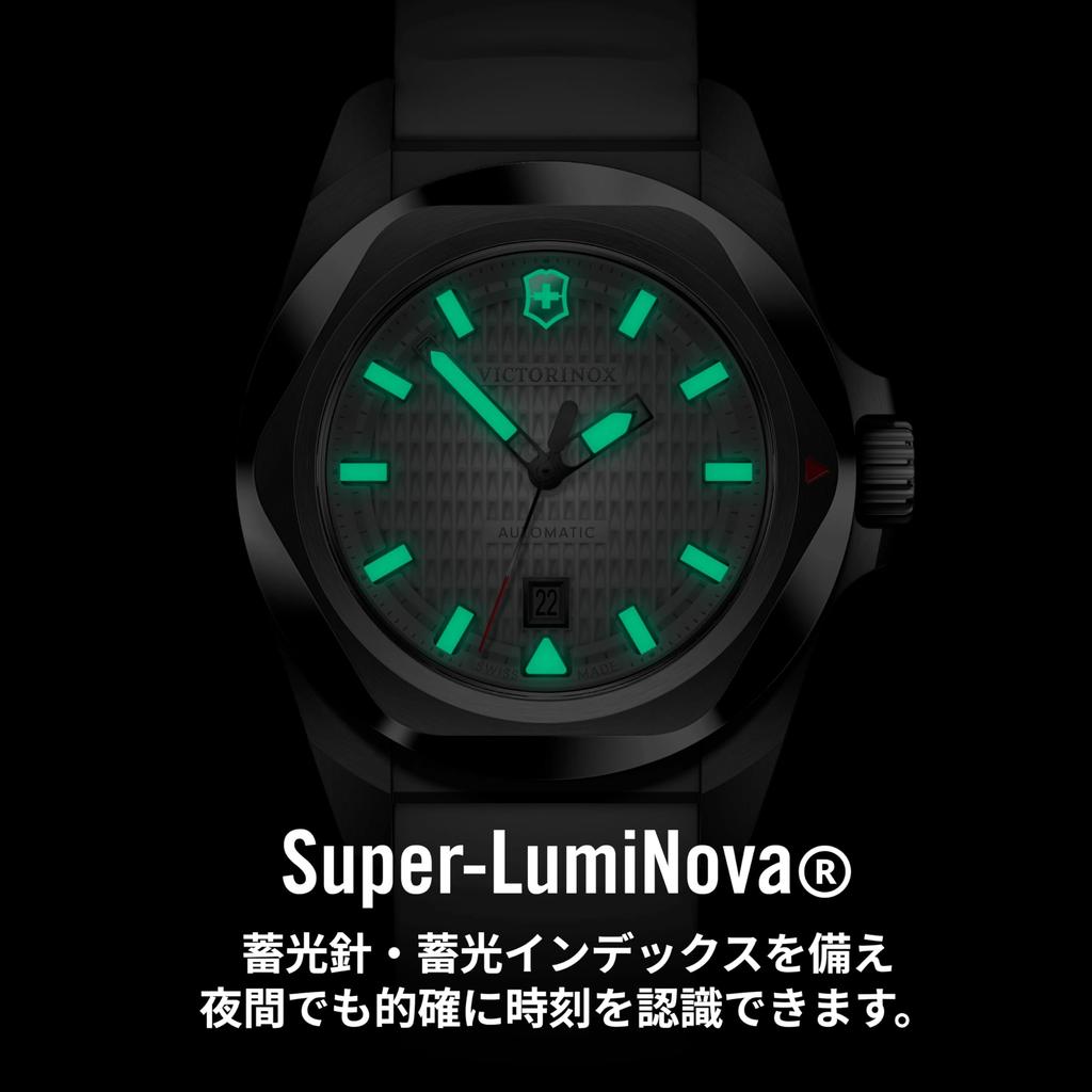 Victorinox SmallAuto Автоматические Белые Белые Резиновые 100м Водонепроницаемые Ударопрочные Взаимозаменяемые Швейцарские Inox I.N.O.X. Женские часы, 32 мм, Циферблат, Ремешок, Аналоговые,