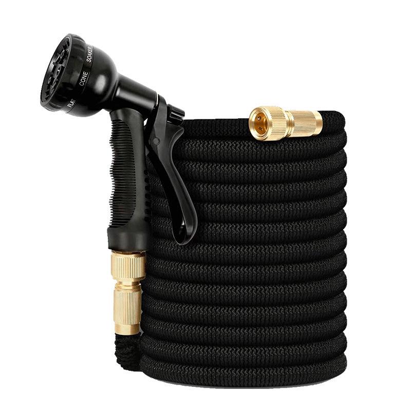 Magic Telescopic Garden Hose with High-Pressure Spray Gun for Watering and Car Washing