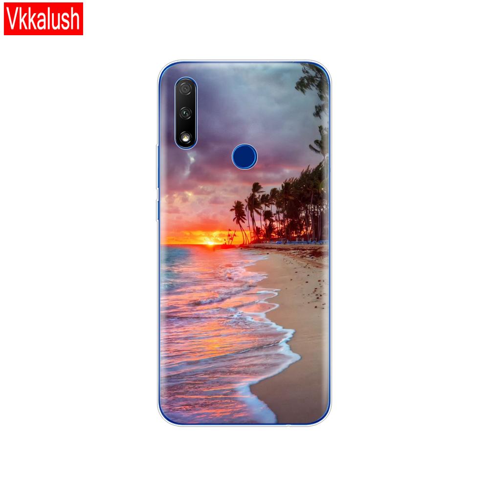 Для Honor 9X Global Case Honor 9X Премиум Чехол Силиконовый ТПУ Мягкая задняя крышка Чехол для телефона Для Huawei Honor 9X Premium STK-LX1 Бампер