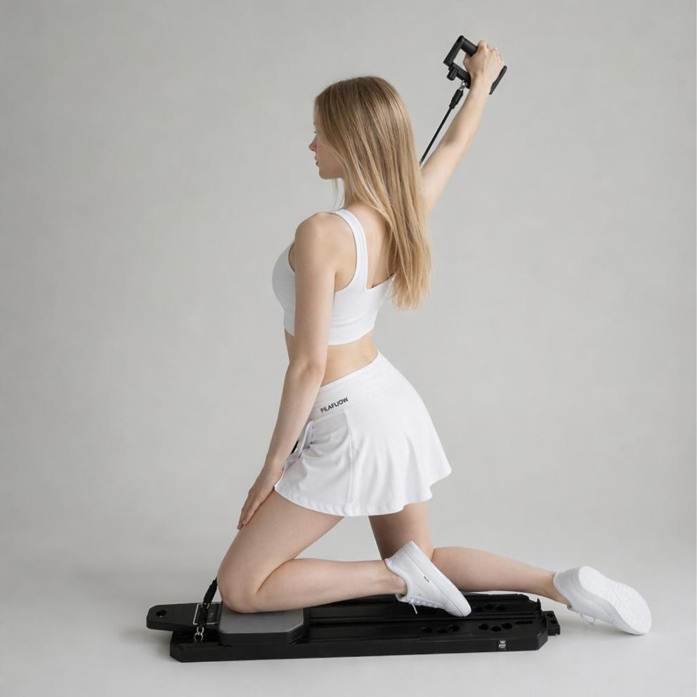 Pilates board interactive strength calisthenics stretching fitness cardio pilates resistance bands nova mat