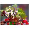 DIY 3D Diamond Painting Flowers Embroidery Cross Craft Stitch Home Decor