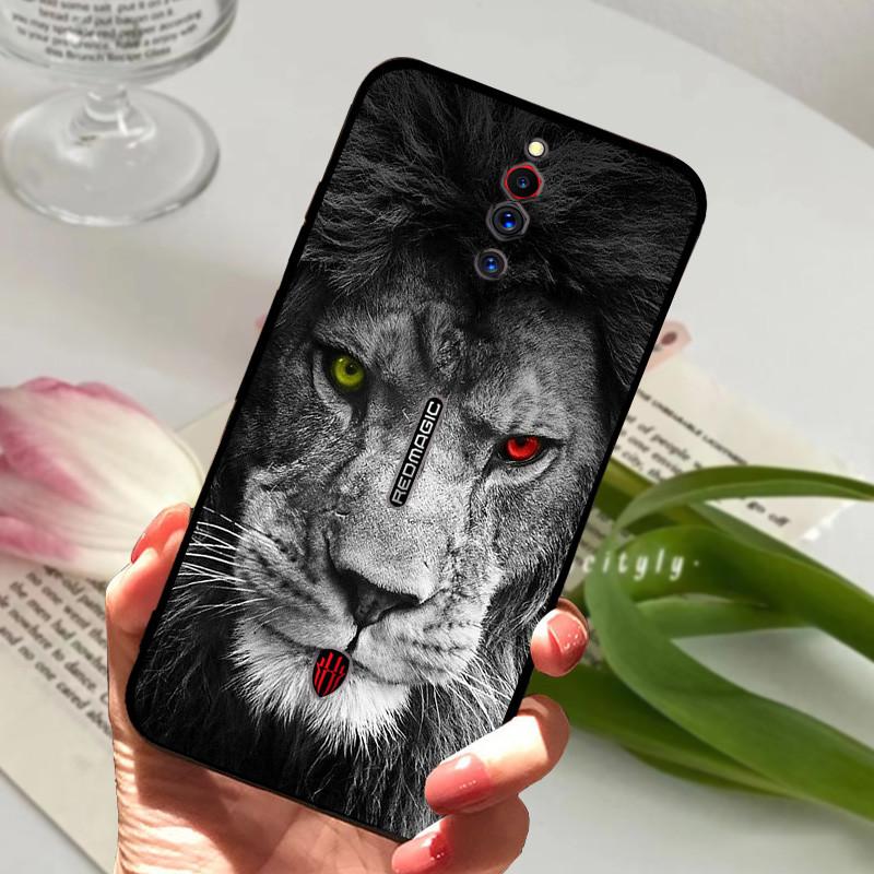 Для Nubia Red Magic 5S 5G Мягкий Силиконовый TPU Чехол для Телефона Для ZTE Nubia Red Magic 7 Pro Coque RedMagic 7S Ударопрочный Бампер