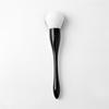 Half Makeup Brush 2-piece Set (Black/White)