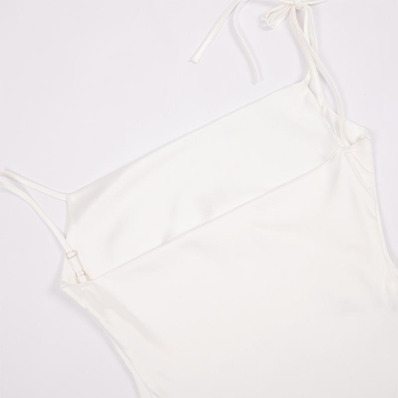 Sexy Backless Summer Dress Women Satin Silk Maxi Dress High Slit Chain Party Wedding Robes Elegant Long Birthday Evening Dresses