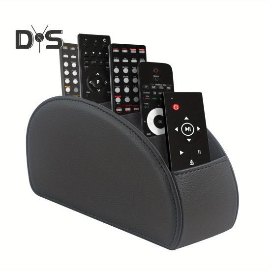 Ящик для хранения пульта дистанционного управления с 5 отделениями, большой вместимостью, органайзер для хранения пульта дистанционного управления, держатель для ручек