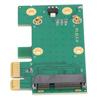 Mini PCIE To PCIE Fine Workmanship Simple Operation Lightweight Portable PCB Material Net Card Adapter