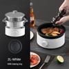 Электрическая кастрюля 220 В из нержавеющей стали без покрытия с внутренней частью из пищевой стали 316, многофункциональная плита и пароварка раздельного типа