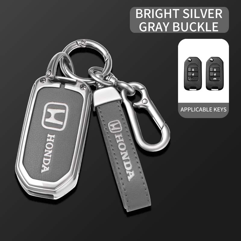 tbfnr8 Car Flip Remote Key Case Cover Protector Shell Fob For Honda Civic CR-V HR-V Agreement Jade Crider Odyssey 2015-2018 Accessories