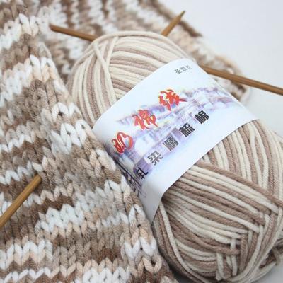 Молочный хлопок Швейная Пряжа для вязания крючком Новая Функциональная Пряжа Моток Сделай сам Ручное вязание Хлопковая нить Для сумки Одеяла Для корзины Ковры