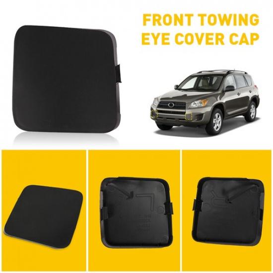 Pair Front Bumper Tow Hook Eye Cover For Toyota Cap RAV4 2011-2012 Left Right